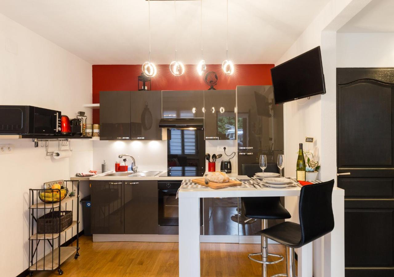 Gruenewald Colmar - Studio 2 Pers - Parking Exterior foto