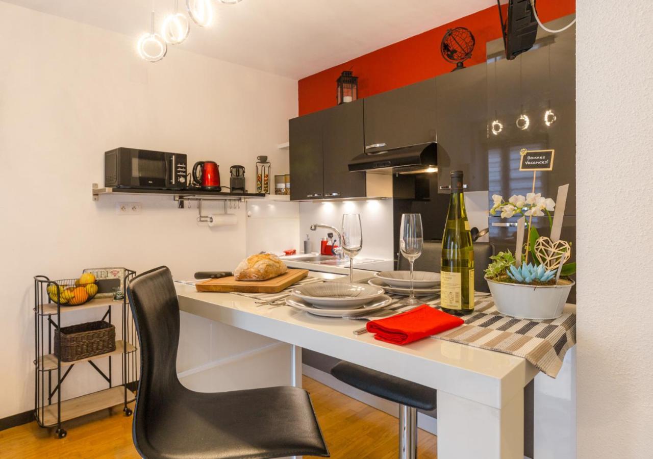 Gruenewald Colmar - Studio 2 Pers - Parking Exterior foto
